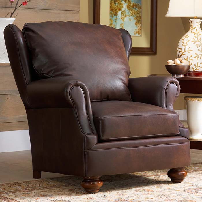 Stickley Grisham leather chair