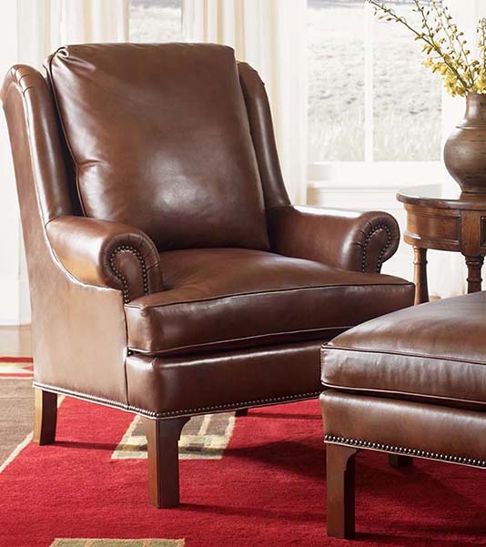 Pinehurst leather chair